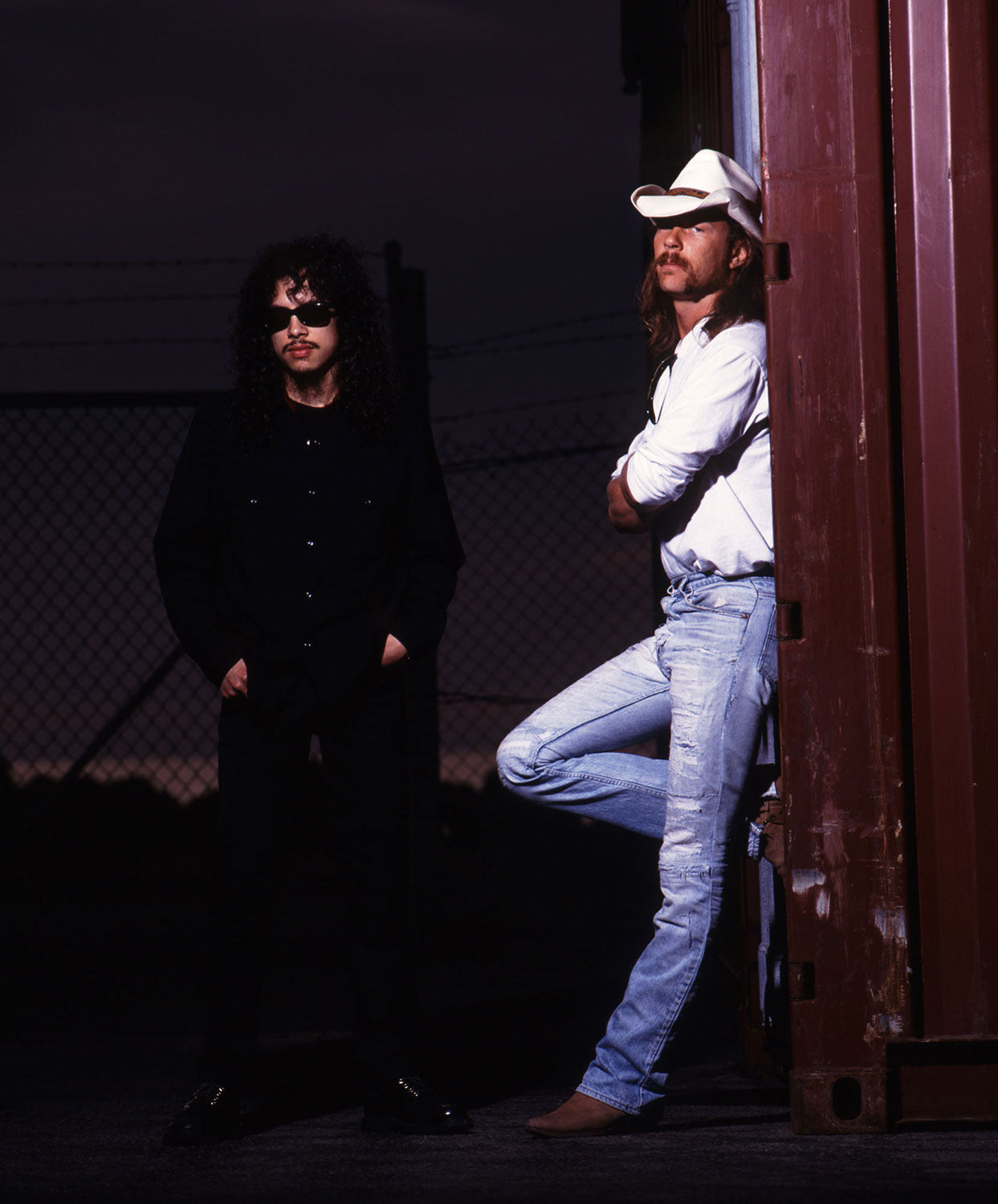 James Hetfield and Kirk Hammett Portrait, 1993