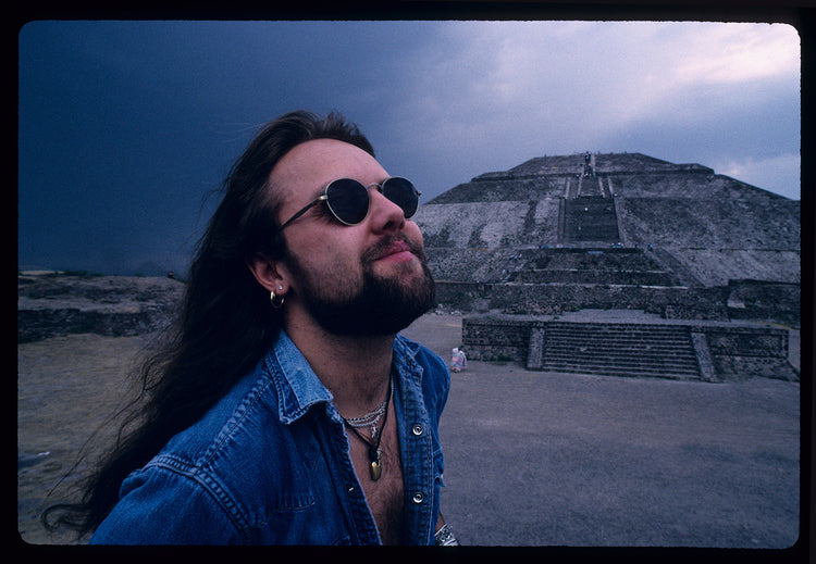 Lars Ulrich in Teotihuacan