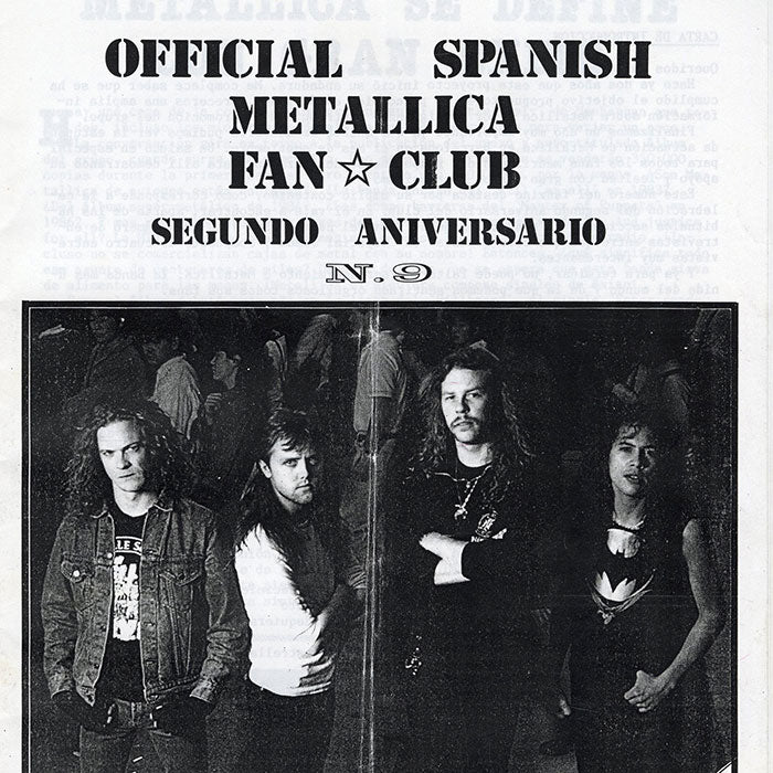Official Spanish Metallica Fan Club Fanzine