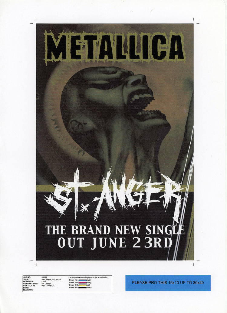 "St. Anger" European Maxi-Single