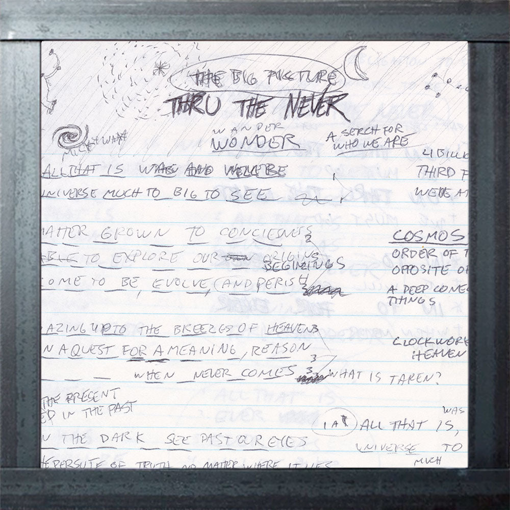 "Through the Never" Concepts and Early Lyrics