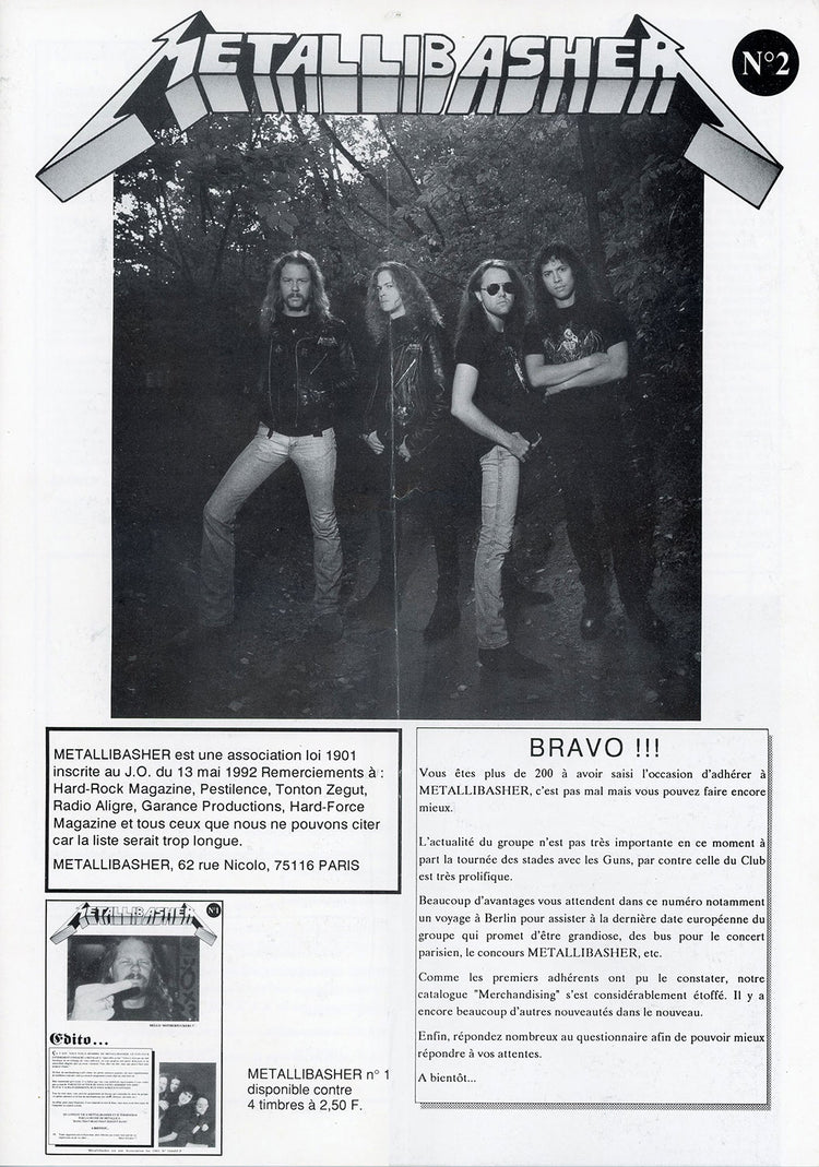 Metallibasher Fanzine, Issue Two