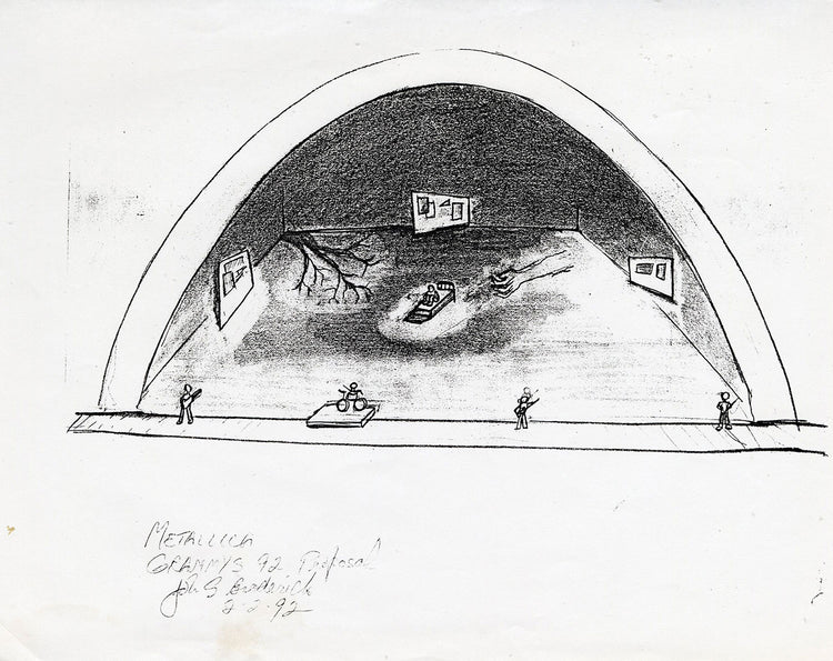 Proposal for Grammy Performance, 1992