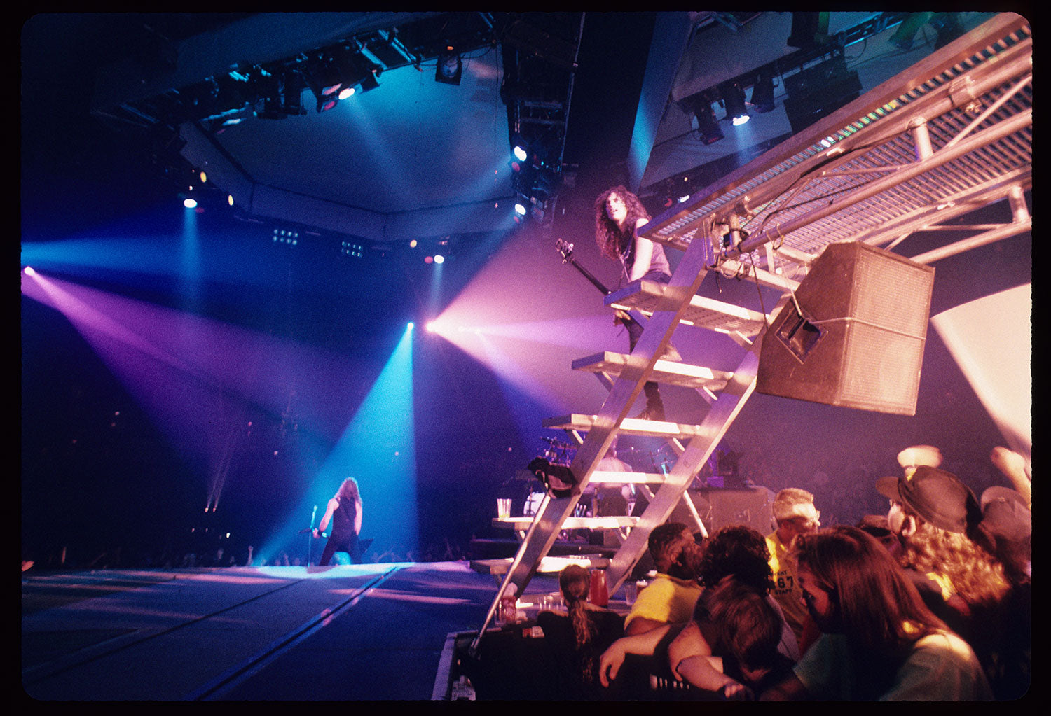 Kirk Hammett on Snake Pit Stairs