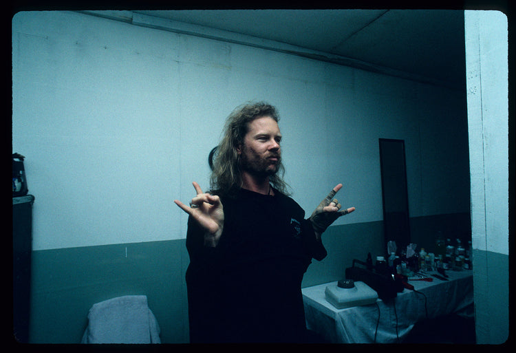 James Hetfield Backstage, 1993