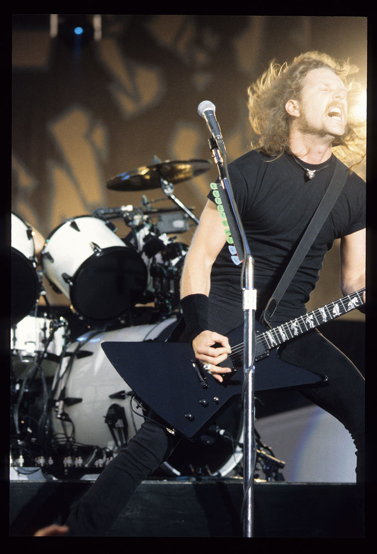 James Hetfield Playing "Man to Wolf" Guitar