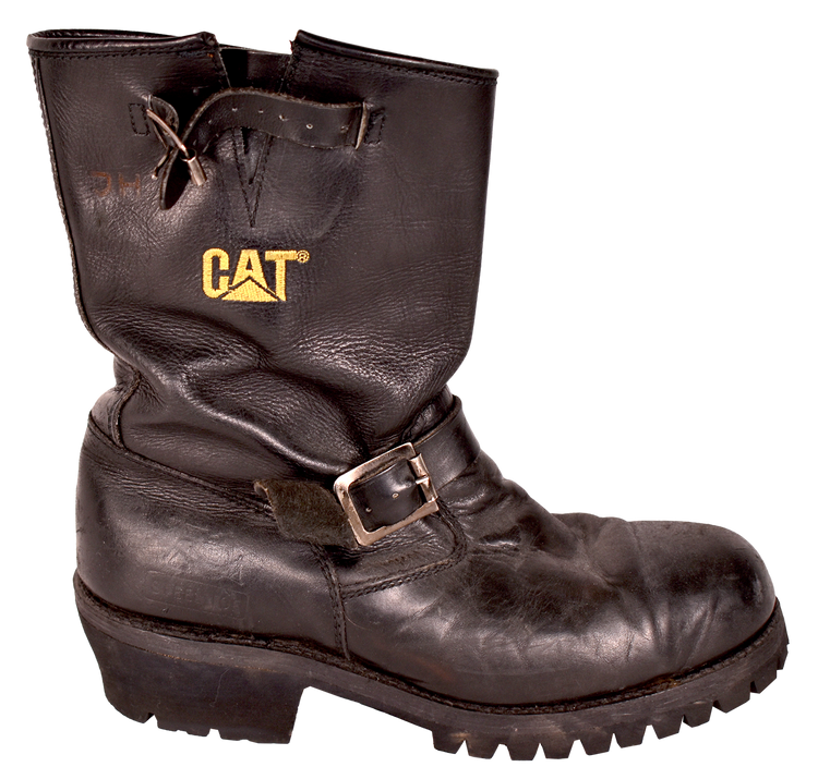 James Hetfield's Black CAT Boots