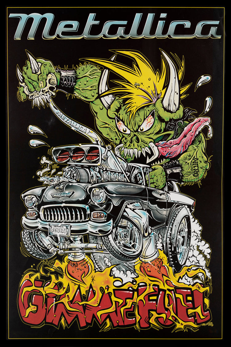 "Gimme Fuel," Lil' Daddy Roth Poster