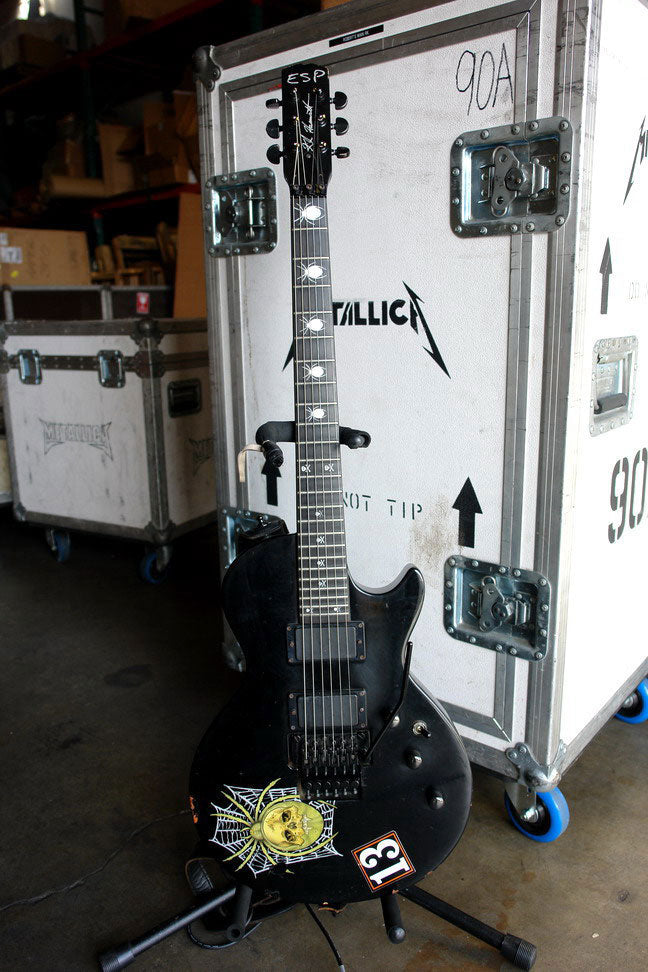 Kirk Hammett's ESP KH-3 Guitar with Pushead Spider