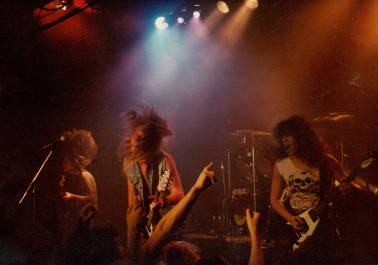 Kirk Hammett's First Shows